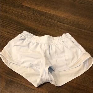 Sky blue lulu shorts size 6